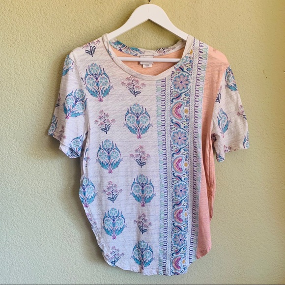 Anthropologie Postmark Delilah Print Tee - Picture 6 of 8